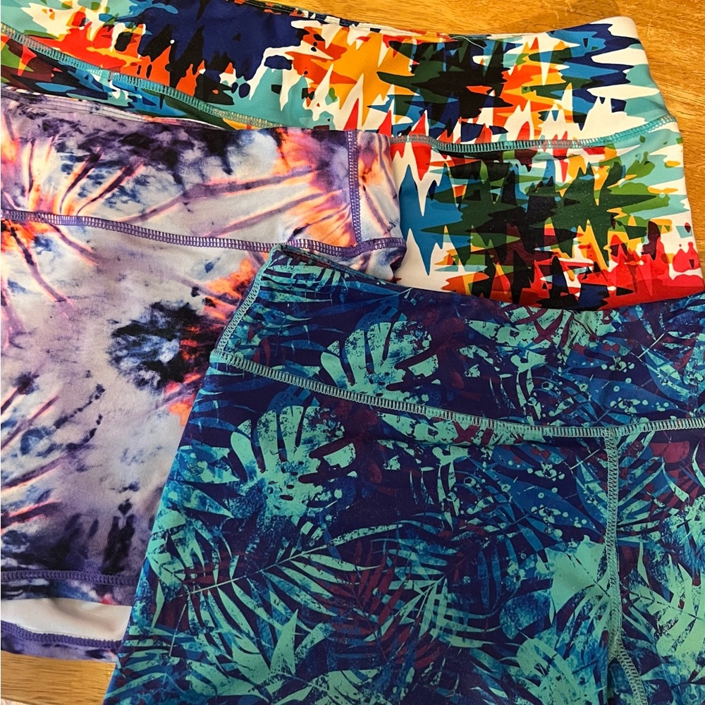 Born Primitive Women's Athletic Shorts - Multicolor Patterns